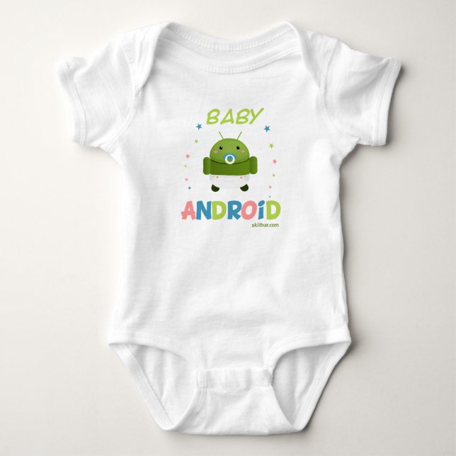 Baby Android Bodysuit (Front)