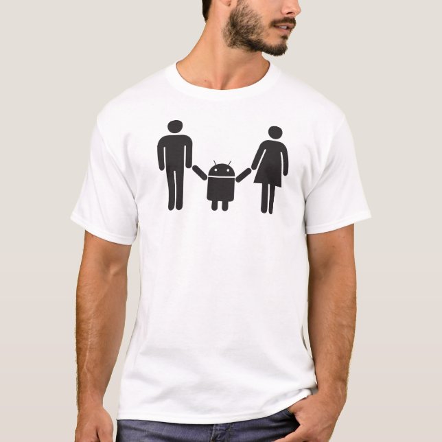 Baby android T-Shirt (Front)