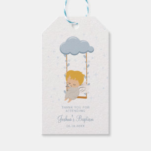 Baby Angel, Baptism Thank You Gift Tags