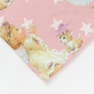 Baby Angel girl fleece blanket number two