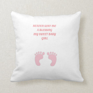 Baby Angels Heaven Sent Pillow-Girl Cushion
