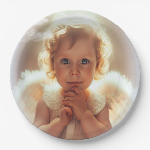 BAby Angels Paper Plate