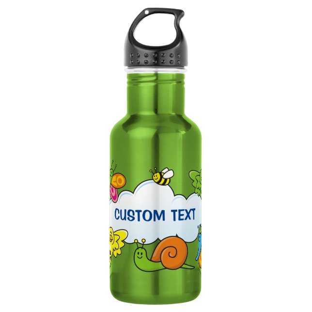Baby Animals 532 Ml Water Bottle (Front)