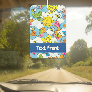 Baby Animals Background Car Air Freshener