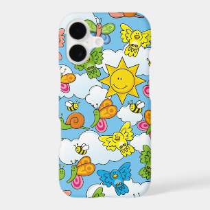 Baby Animals Background iPhone Case