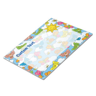 Baby Animals Background Notepad