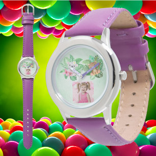 Baby Animals Custom Photo Kids Watch Birthday Gift