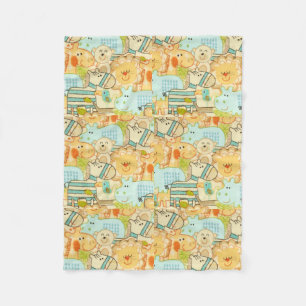 Baby Animals Fleece Blanket