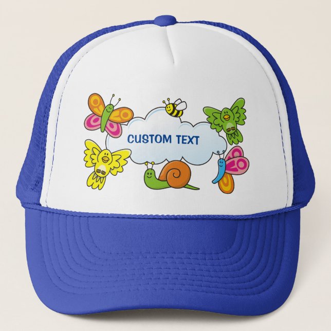 Baby Animals Trucker Hat (Front)