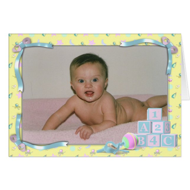 Baby Announcement (Front Horizontal)