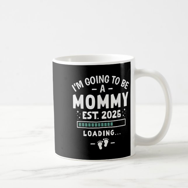 Baby Announcement 1st Time Mum I’m Going To Be A M Coffee Mug (Right)
