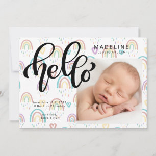 BABY ANNOUNCEMENT Add Your Photo