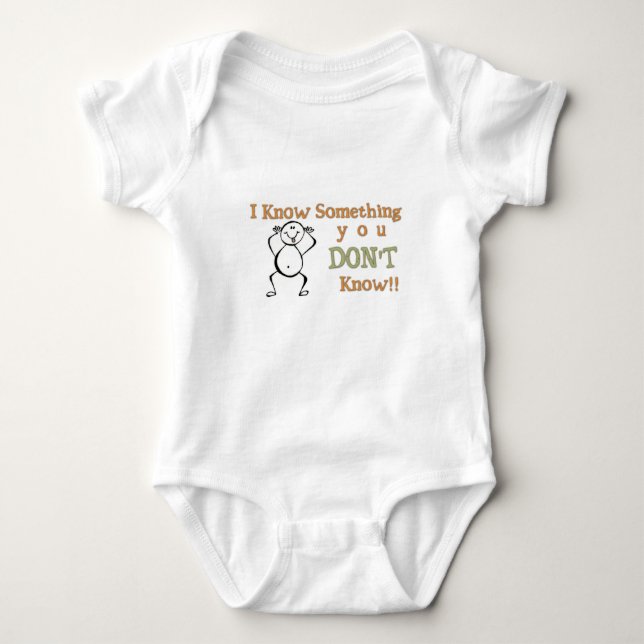 Baby Announcement Bodysuit (Front)