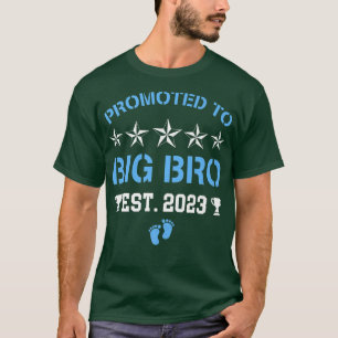 Baby Announcement Funny Big Brother 2023 Cute Gend T-Shirt