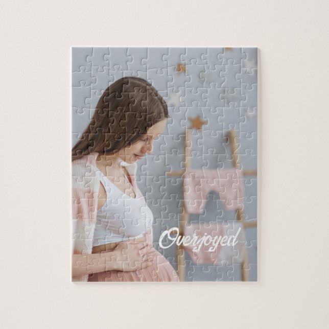 Baby Announcement Puzzle (Vertical)