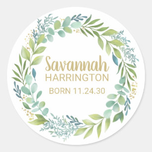 Baby Announcement Sticker