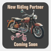 Baby Announcement Sticker