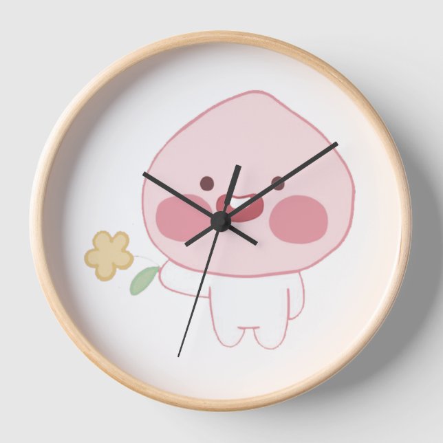 Baby Apeach Clock (Front)