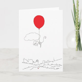 Baby Arrival by Red Balloon - Greeting Card