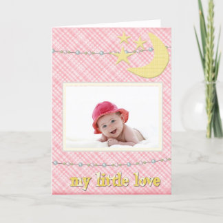 Baby Arrival - It's A Girl - My Little Love Announcement