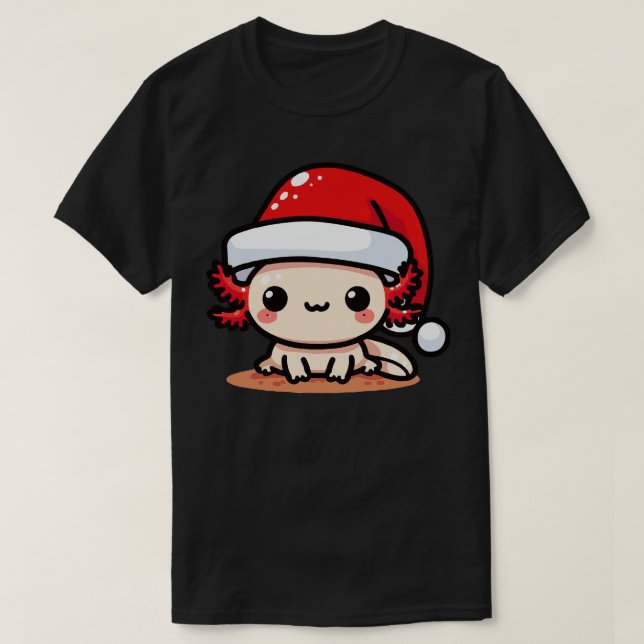 baby axolotl christmas T-Shirt (Design Front)