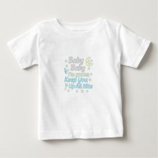 Baby Baby I’m Gonna Keep You Up All Nite Pastel Baby T-Shirt