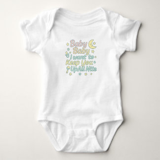 Baby Baby Keep You Up All Nite Pastel Nursery Quot Bodysuit