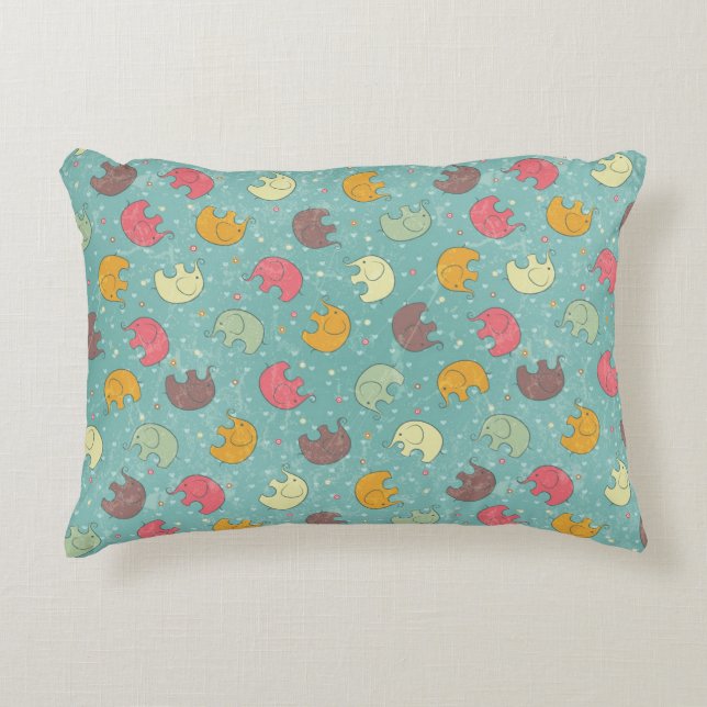 baby background decorative cushion (Front)