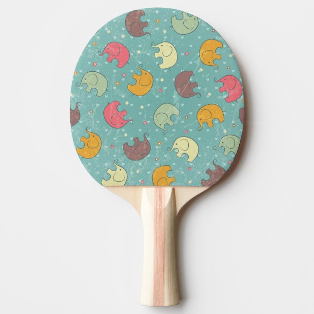 baby background ping pong paddle (Front)