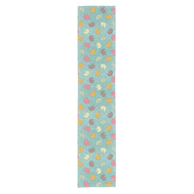 baby background short table runner (Front)