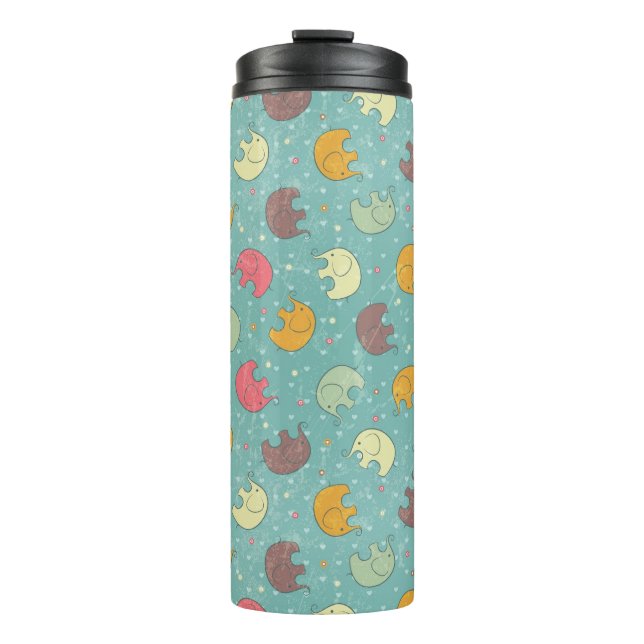 baby background thermal tumbler (Front)