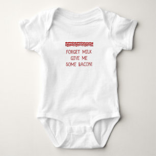 Baby Bacon Onsie Baby Bodysuit