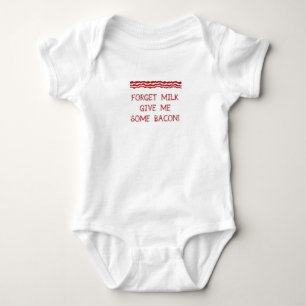 Baby Bacon Onsie Bodysuit