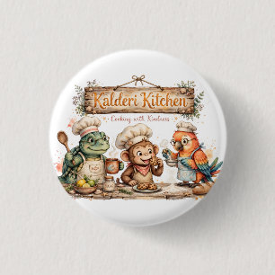 Baby Baking Friends 3 Cm Round Badge