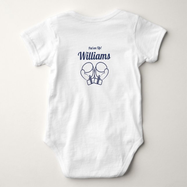 Baby Baller bodysuit Tshirt (Back)