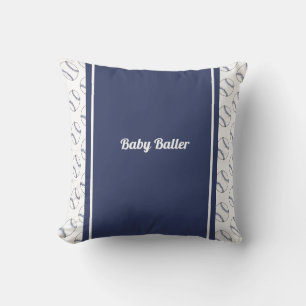 Baby Baller throw pillow