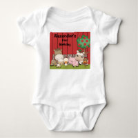 Baby Barnyard Buddies Infant Creeper