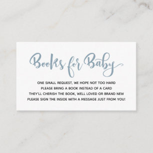 Baby Bash Books for Baby  Enclosure Card