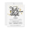 Baby Bash Invitation | Black, White & Gold