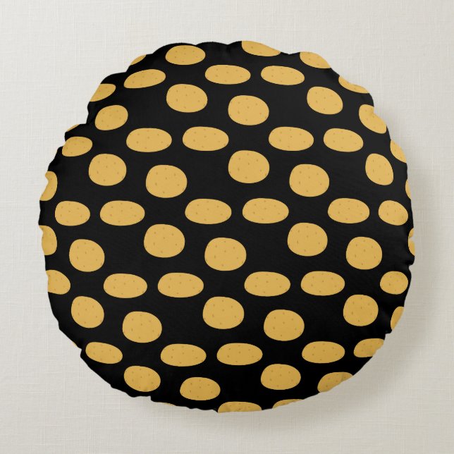 Baby Batatas Round Cushion (Front)