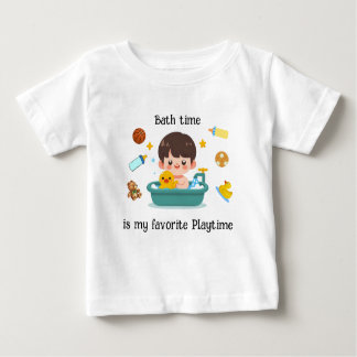 Baby Bath Time w/Toys Baby T-Shirt