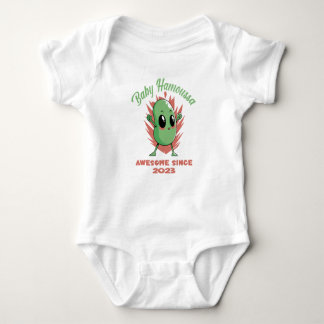 Baby Bean Awesome Since 2023 New born Baby Gift Bodysuit