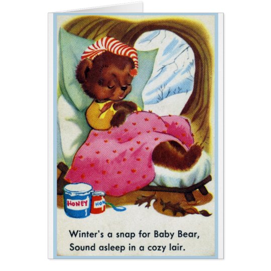 Baby Bear Card