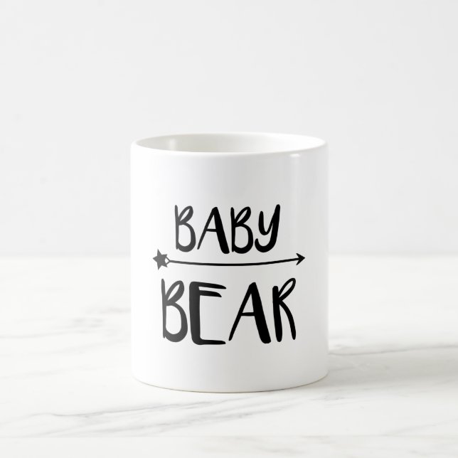 baby bear coffee mug (Center)