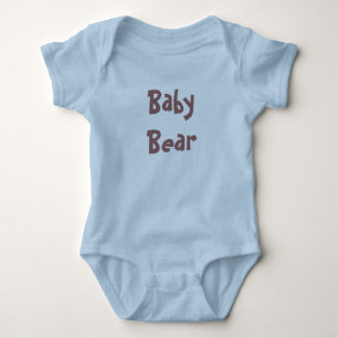Baby Bear Mother's / Father' Day Gift - blue shirt