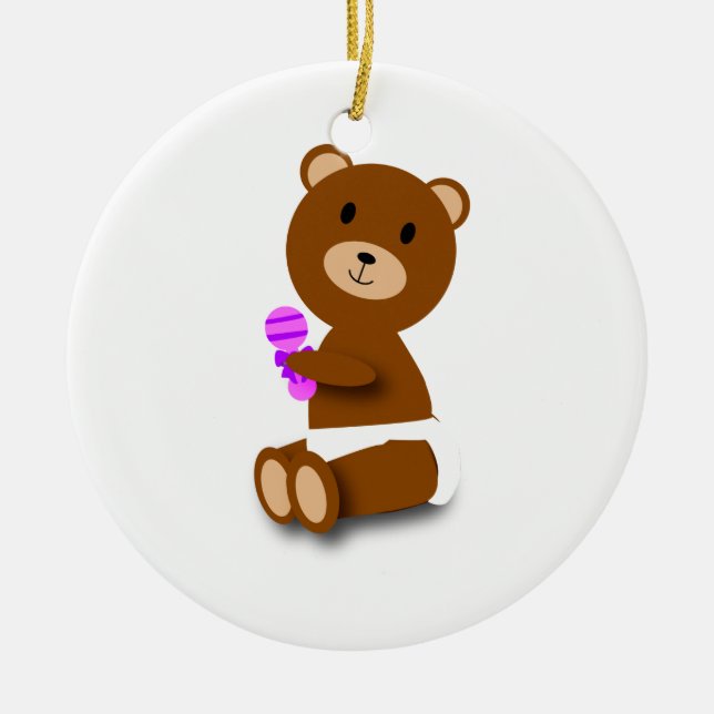 Baby Bear Ornament (Front)