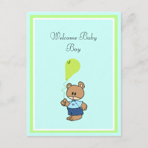 Baby bear postcard