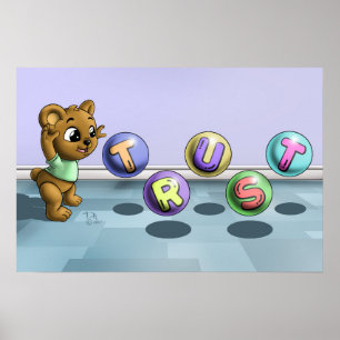 Baby Bear Poster