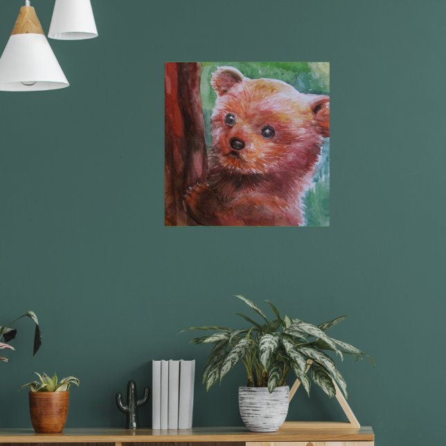 Baby Bear Poster (Living Room 1)