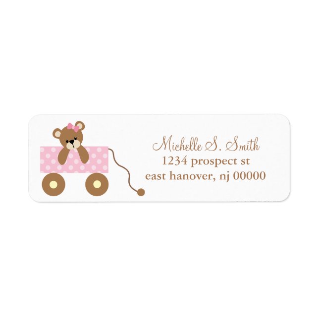 Baby Bear Return Address Labels (Front)